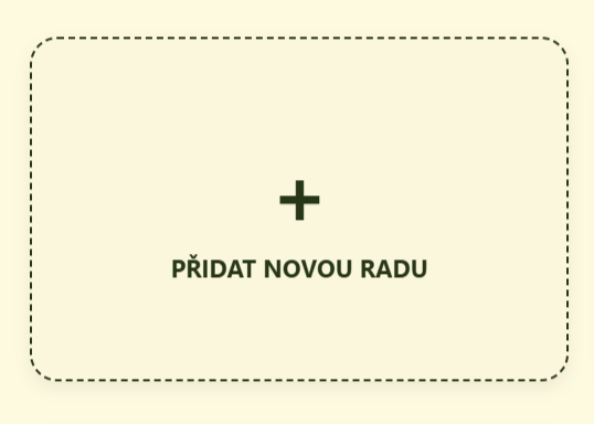 Přidat radu